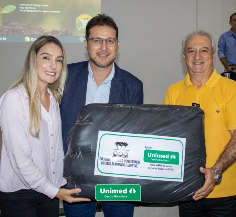 Unimed Centro Rondônia reforça apoio na 3ª edição do Projeto “Colhendo Sementes, Construindo Viveiros, Plantando Florestas”